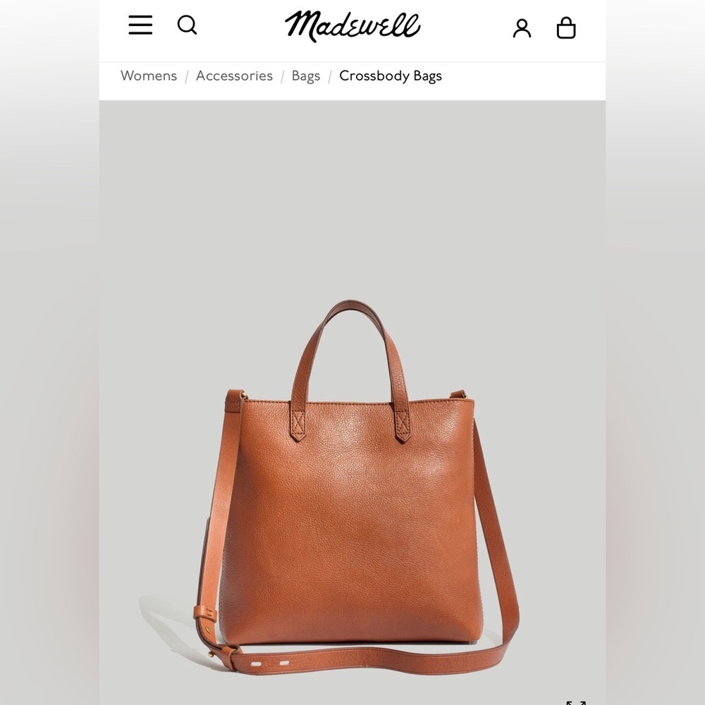 Madewell The Zip-Top Transport Crossbody